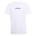 Camiseta adidas Logo Linear 160 Infantil BRANCO