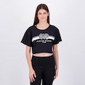 Camiseta Cropped Atlético Mineiro Academy Feminino PRETO