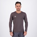 Camisa Térmica Topper Classic New ML Masculina CINZA