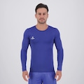 Camisa Térmica Topper Classic New ML Masculina AZUL