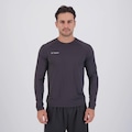 Camiseta Topper Basic Poliamida ML Masculina - treino PRETO