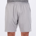 Bermuda Topper Malha Stamp Logo Masculina CINZA