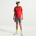 Shorts Dri-FIT Trophy 23 Infantil CINZA/BRANCO