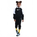 Agasalho Dri-FIT Nike Sportswear - Infantil PRETO/BRANCO