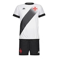 Conjunto Kappa Vasco Supporter Graphik Infantil BRANCO
