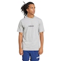 Camiseta adidas Essentials Logo Linear Masculina CINZA