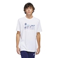 Camiseta Estampada Summer Sunset adidas Masculina BRANCO