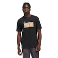 Camiseta Estampada Summer Sunset adidas Masculina PRETO