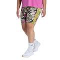 Shorts Ciclismo Plus Size adidas X Farm Rio adidas Feminino VERDE/ROSA