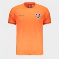 Camisa Do Fluminense Frequência Neon Masculina LARANJA