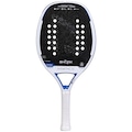 Raquete de Beach Tennis BT Kinetic X-Blue Shark PRETO/BRANCO/CELESTE