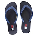 Chinelo Tommy Hilfiger TJM Beach Flip Flop Blue Coast AZUL ESCURO