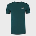 Camiseta Puma ESS 2 Color Small No. 1 Masculina VERDE