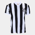Camisa Do Santos 1984 Retrômania - Masculina PRETO/BRANCO