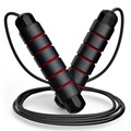 Corda de Pular DK Ajustável 2,8m Resistente Fitness Academia Treino Funcional PRETO