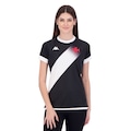 Camisa Do Vasco Kappa Supporter Graphik Feminina PRETO