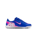 Chuteira de Society Infantil Nike Mercurial Vapor 16 Club AZUL ESC/BRANCO