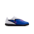 Chuteira de Society Infantil Nike Phantom 6 Club BRANCO/AZUL