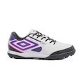 Chuteira de Society Masculina Umbro Pro 5 Pump Club BRANCO/PRETO