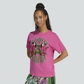 Camiseta adidas Farm GFX Feminina ROSA