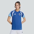 Camisa do Cruzeiro Treino 2026 adidas Feminina AZUL