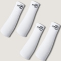 Kit 2 Manguitos Vôlei Curto TM7 BRANCO
