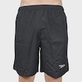 Bermuda Speedo Média Zíper Masculina PRETO