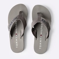 Chinelo Tommy Hilfiger Monotype Beach Masculino CINZA