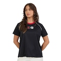 Camisa Braziline Flamengo Disparar Feminina PRETO