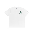 Camiseta New Era Regular Oakland Athletics MLB Masculina BRANCO