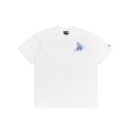 Camiseta New Era Regular Los Angeles Dodgers MLB Masculina BRANCO
