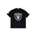 Camiseta New Era Regular Las Vegas Raiders NFL Masculina PRETO