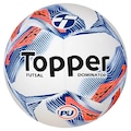 Bola de Futsal Dominator - Topper BRANCO/AZUL