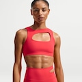 Top Dri-FIT Nike Zenvy Feminino VERMELHO