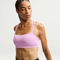 Top Dri-FIT Nike Zenvy Feminino ROSA BEBE