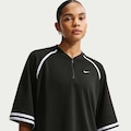 Camisa Nike Sportswear Street Oversized Feminina PRETO/BRANCO