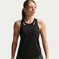 Regata Nike Dri-Fit ADV AeroSwift Feminina PRETO