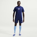 Shorts Dri-FIT Nike Academy+ Masculino AZUL ESC/BRANCO