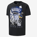 Camiseta Golden State Warriors NBA Nike Masculina PRETO/BRANCO