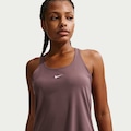 Regata Dri-FIT Nike Pro Elastika Feminina MARROM