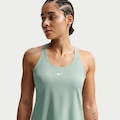 Regata Dri-FIT Nike Pro Elastika Feminina VERDE/BRANCO