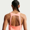 Regata Dri-FIT Nike Pro Elastika Feminina ROSA/BRANCO