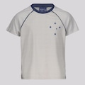 Camisa Cruzeiro Mosaico Infantil BRANCO