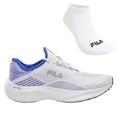 Kit Tênis Fila Go Trainer 2 E Meia - Masculino BRANCO/AZUL