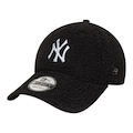 Boné New Era 940 New York Yankees Winter Borg PRETO