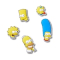 Kit Jibbitz Crocs The Simpsons Pack com 5 Peças BRANCO
