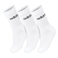 Kit Meias adidas C Lin Crew Pack com 3 Pares - Adulto BRANCO