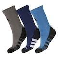 Kit Meias de Corrida adidas Performance Climacool Com 3 Pares - Adulto AZUL ESCURO