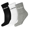 Kit Meias adidas Linear Pack com 3 Pares - Infantil PRETO/BRANCO