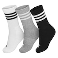 Kit Meias adidas Cano Alto Cushioned - Pack com 3 Pares - Adulto NAO SE APLICA